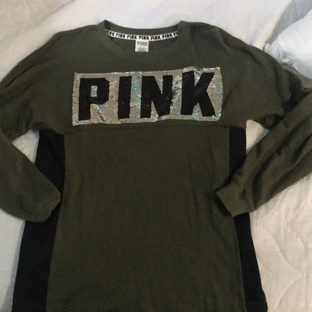 PINK crew neck